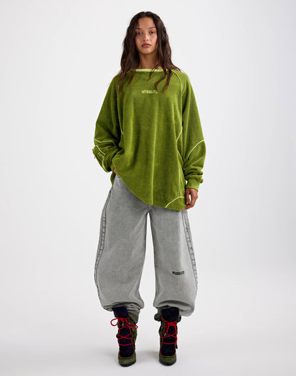 Silvana Terry Sweater | Green