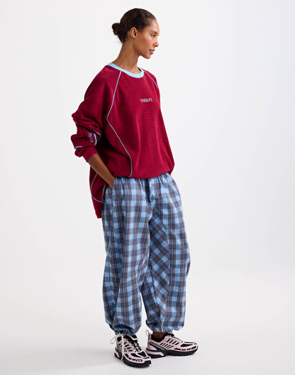 Silvana Terry Sweater | Red