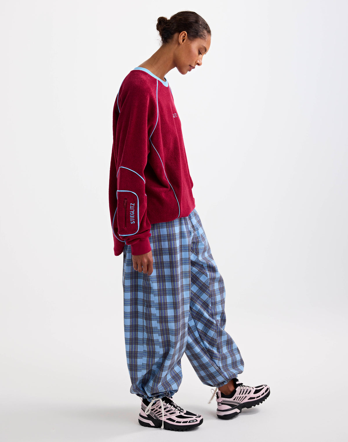 Silvana Terry Sweater | Red