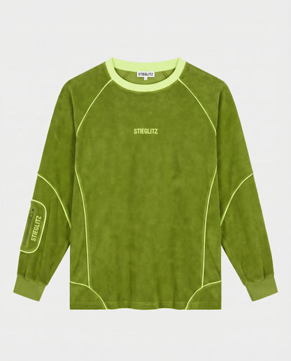 Silvana Terry Sweater | Green