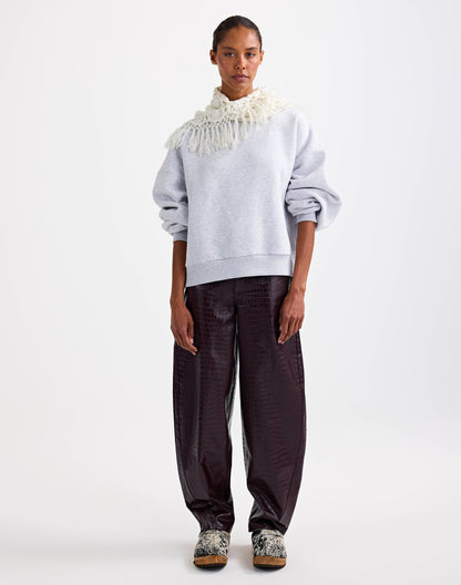 Draco Balloon Pants | Burgundy