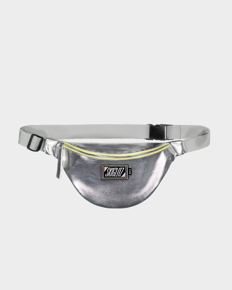 Skiglitz Fanny Pack | Silver