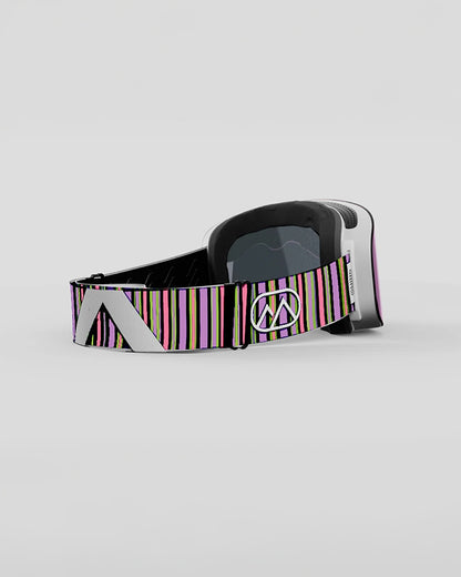 Skiglitz Stripe Goggles | Pink