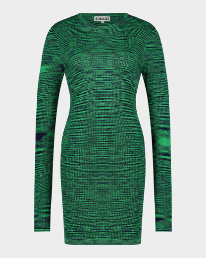 Spacedye Mini Dress | Green