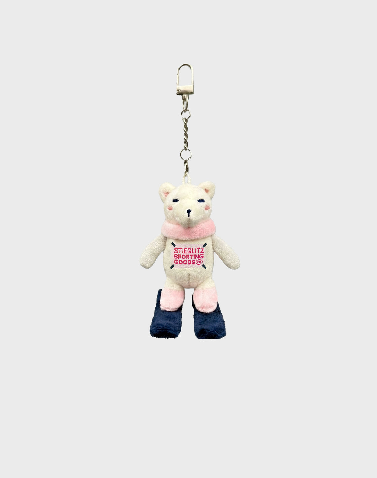 Stieglitz Sporting Keychain | White
