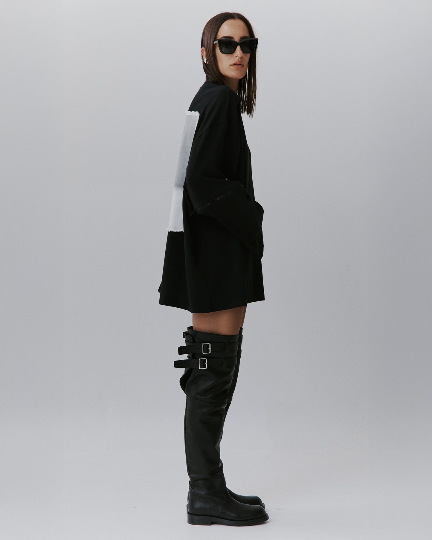 Chayenne Wide Skate Longsleeve | Black