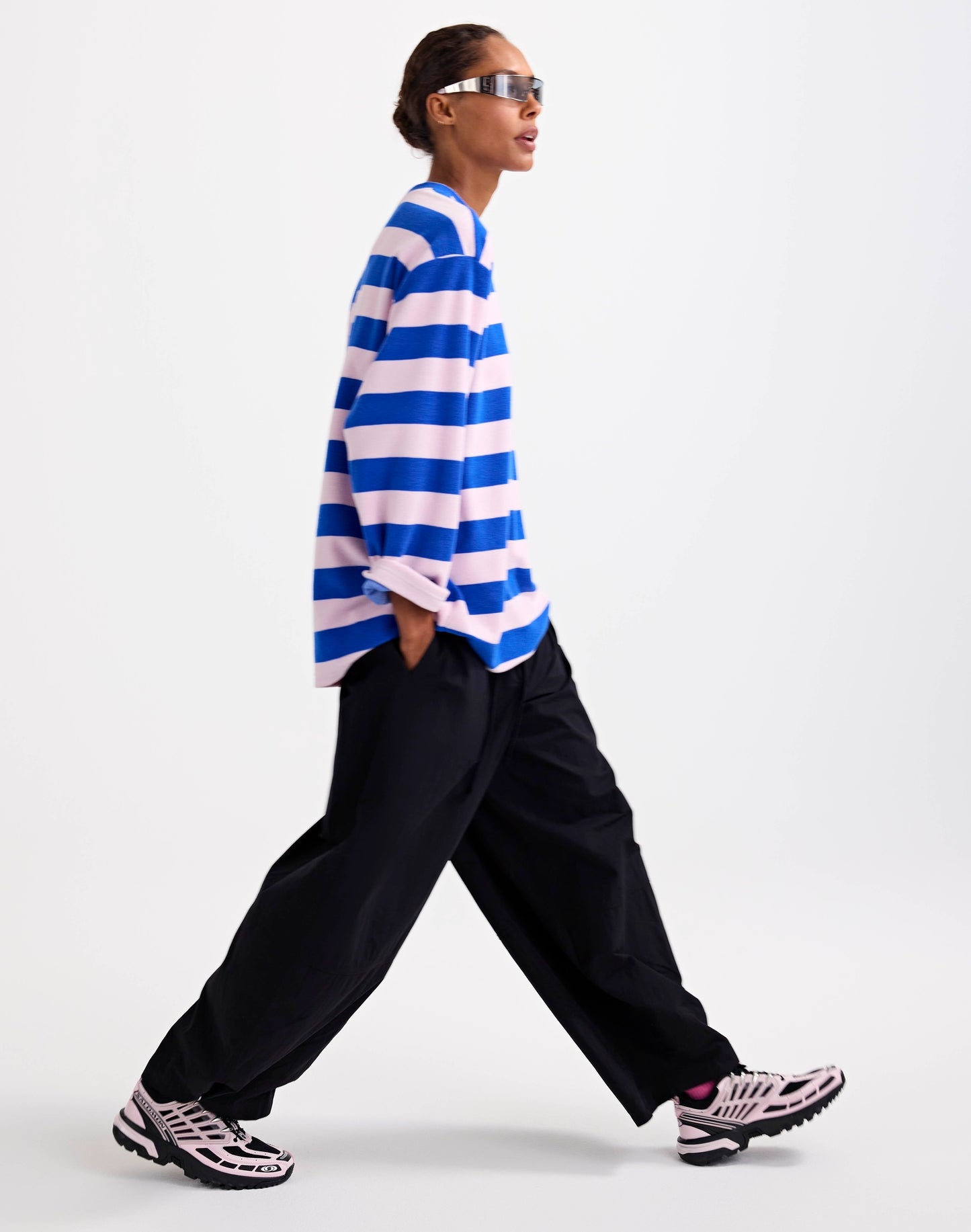 Stina Terry Skate Longsleeve | Pink