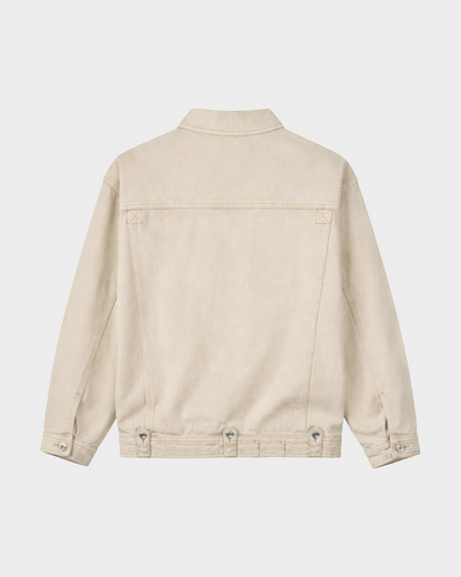 Taigo Denim Jacket | Beige
