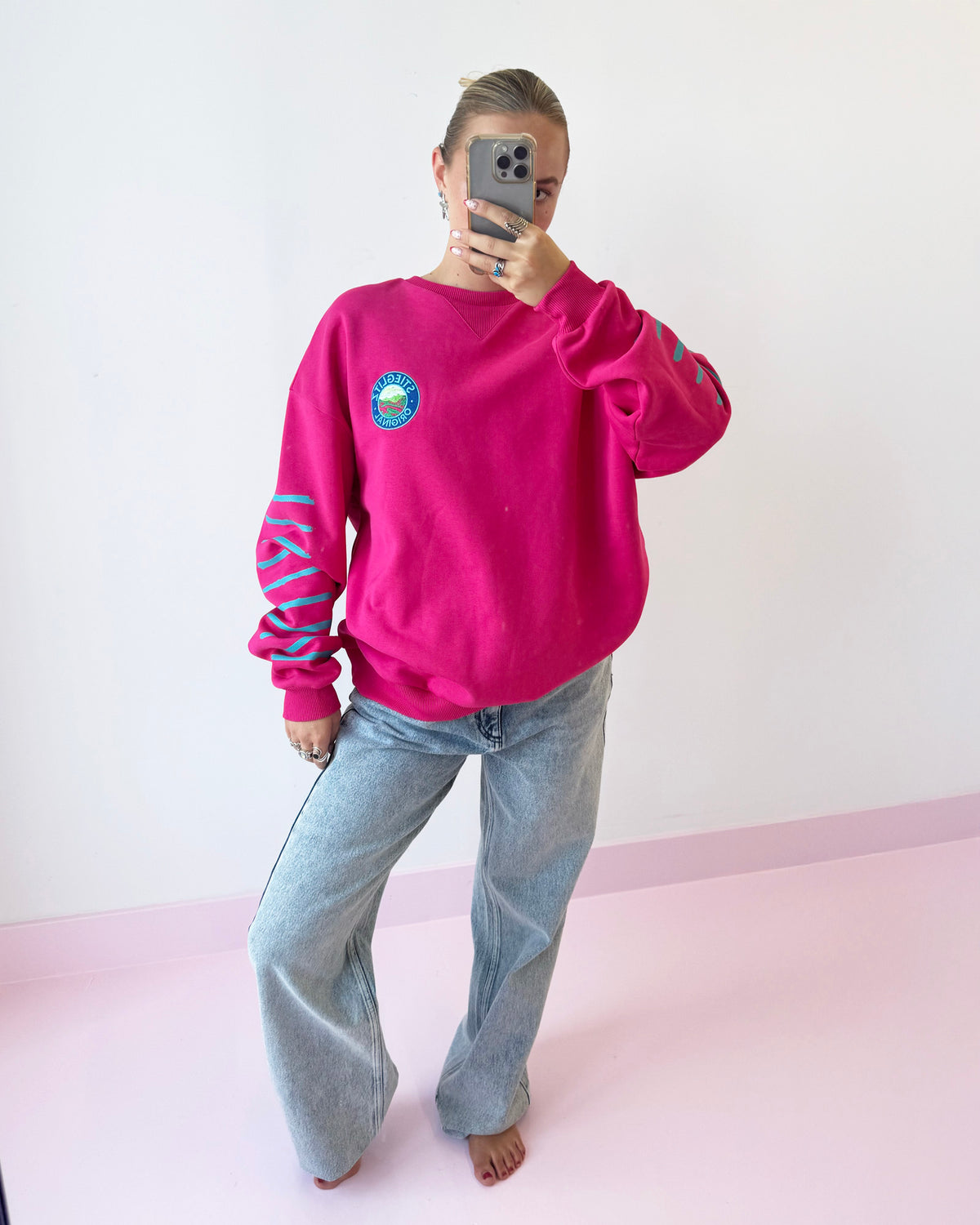 Treasure Room Sweater Patch | Pink