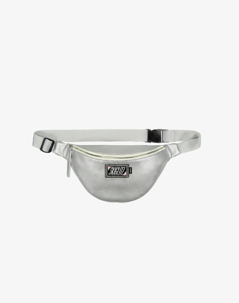 Skiglitz Fanny Pack | Silver