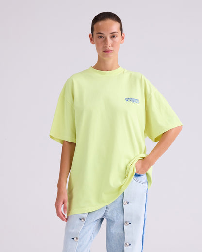 World of Stieg Oversized T-shirt | Yellow