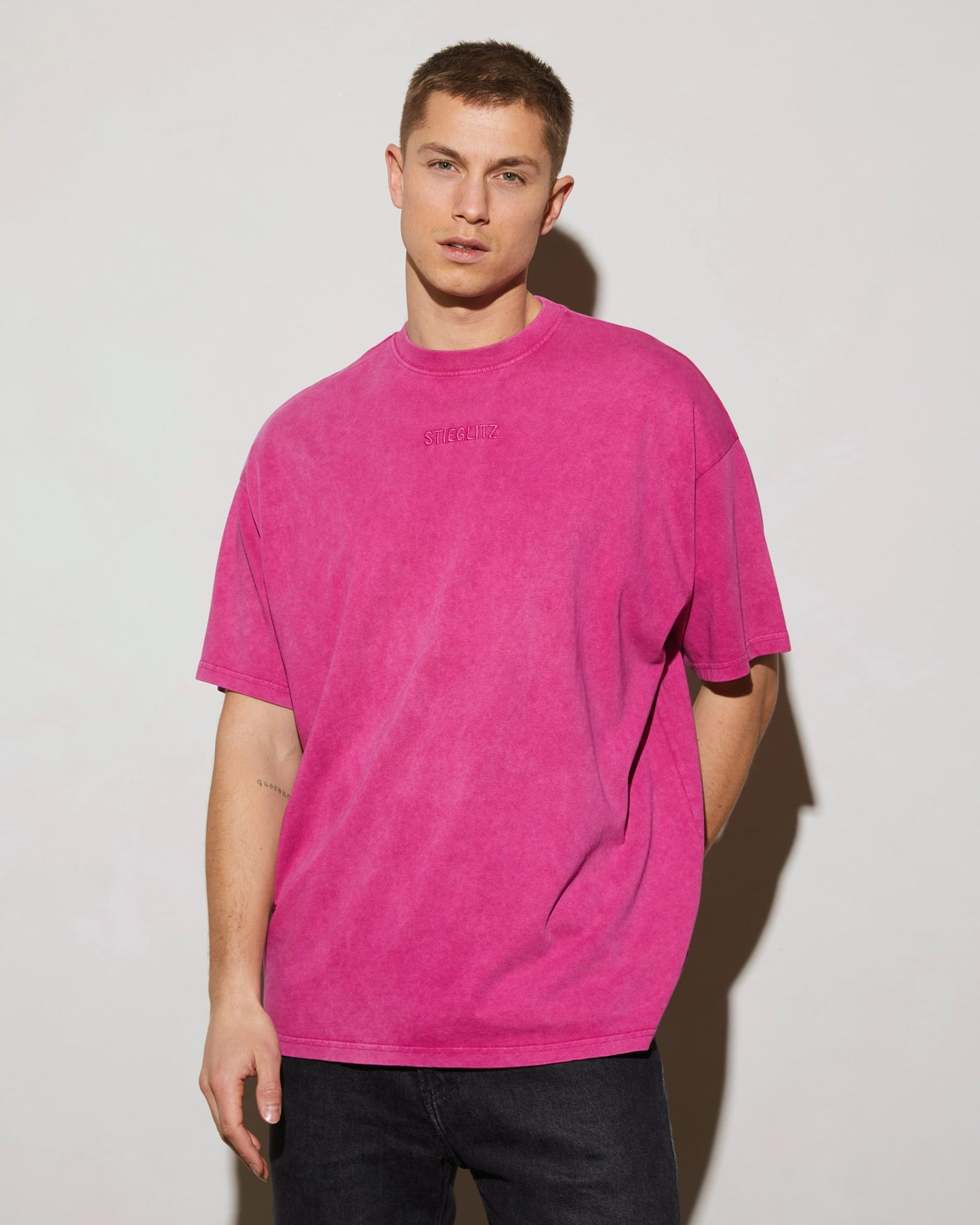 Worn Out T-shirt Pink