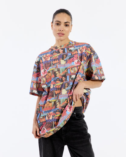 Yolanthe Oversized T-shirt | Multi