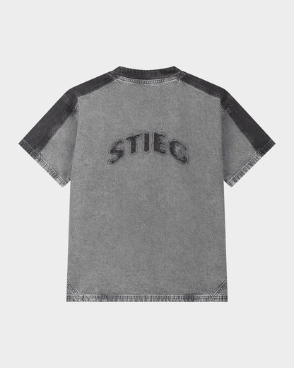 Zaphira Denim T-shirt | Grey