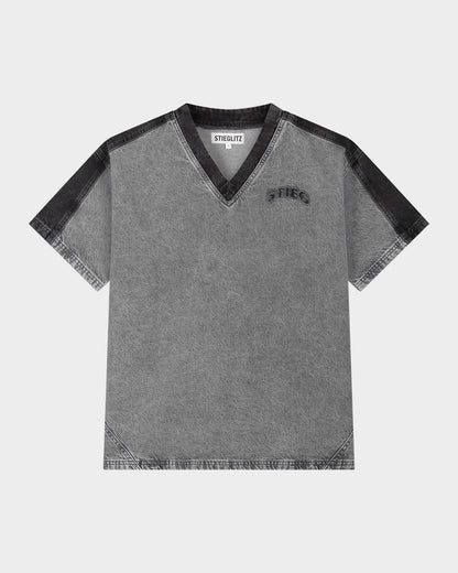Zaphira Denim T-shirt | Grey