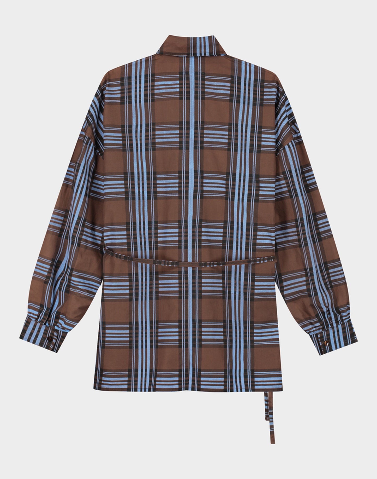 Zita Wrap Blouse | Brown