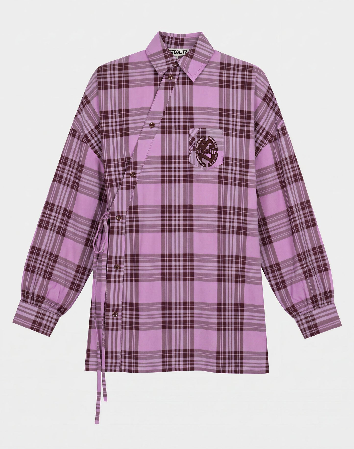 Zita Wrap Blouse | Pink