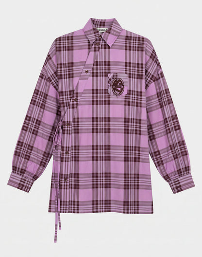 Zita Wrap Blouse | Pink