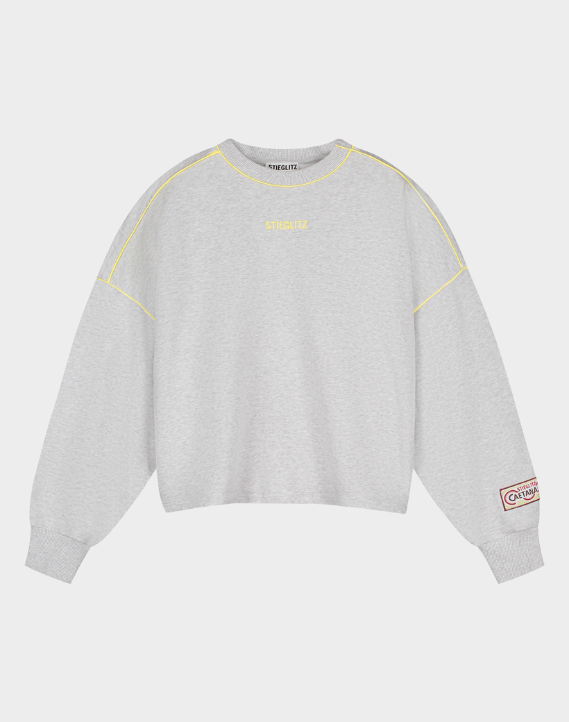 Zyra Boxy Sweater | Grey