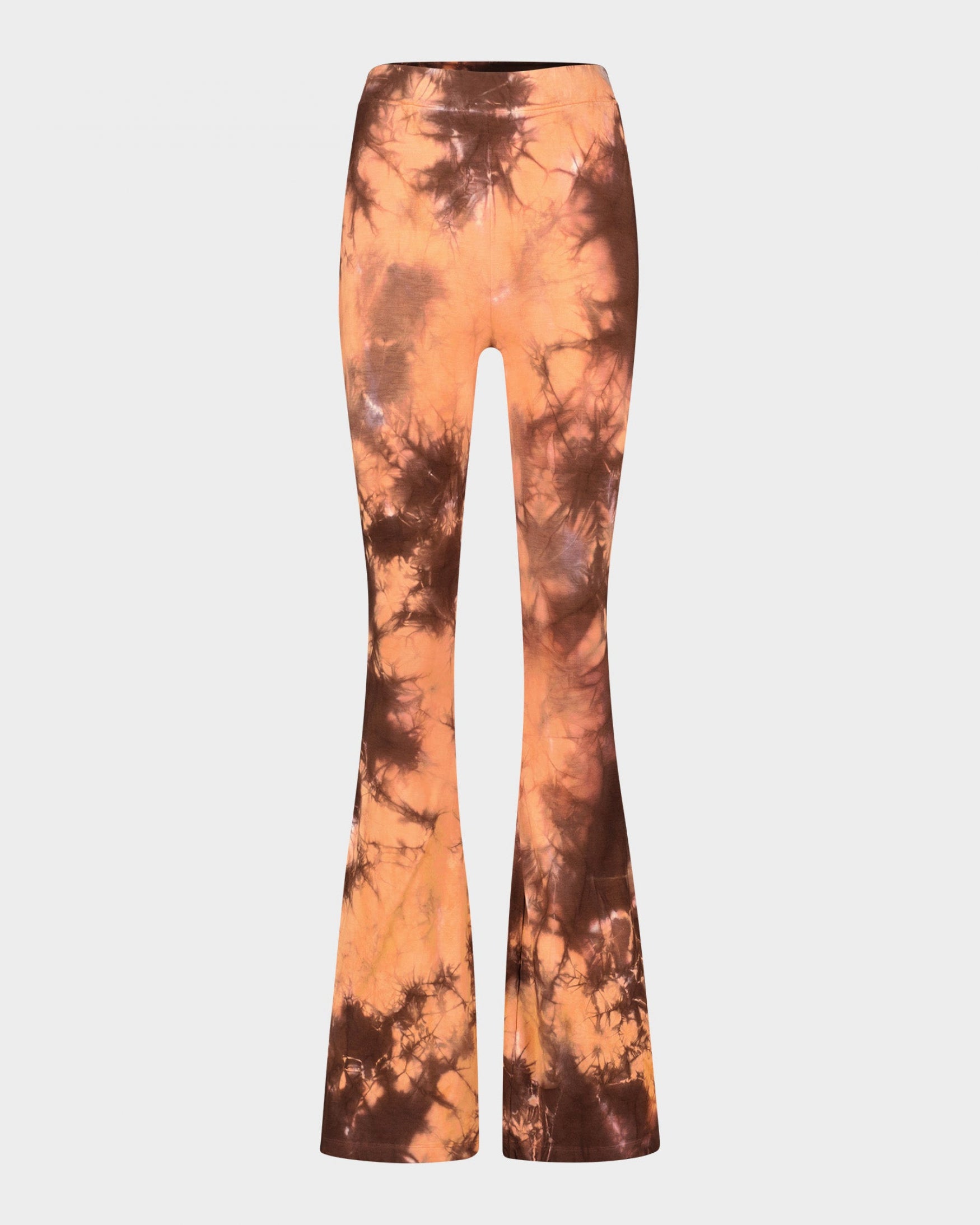 Tie Dye High Stretch Yoga Flared Pants High Waist Fitness - Temu