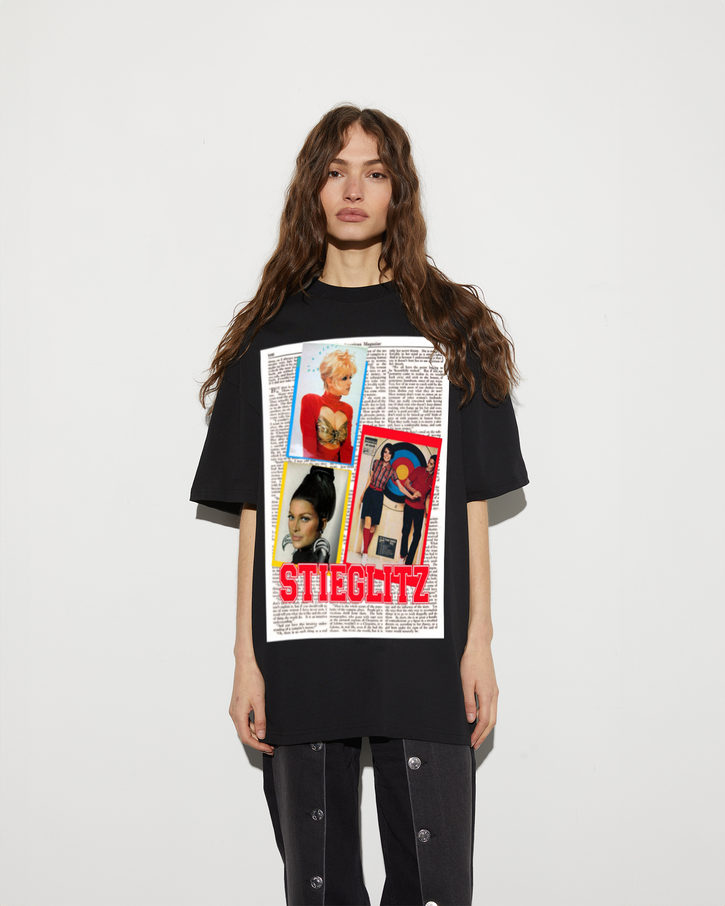 Dunja Oversized T-shirt | Black