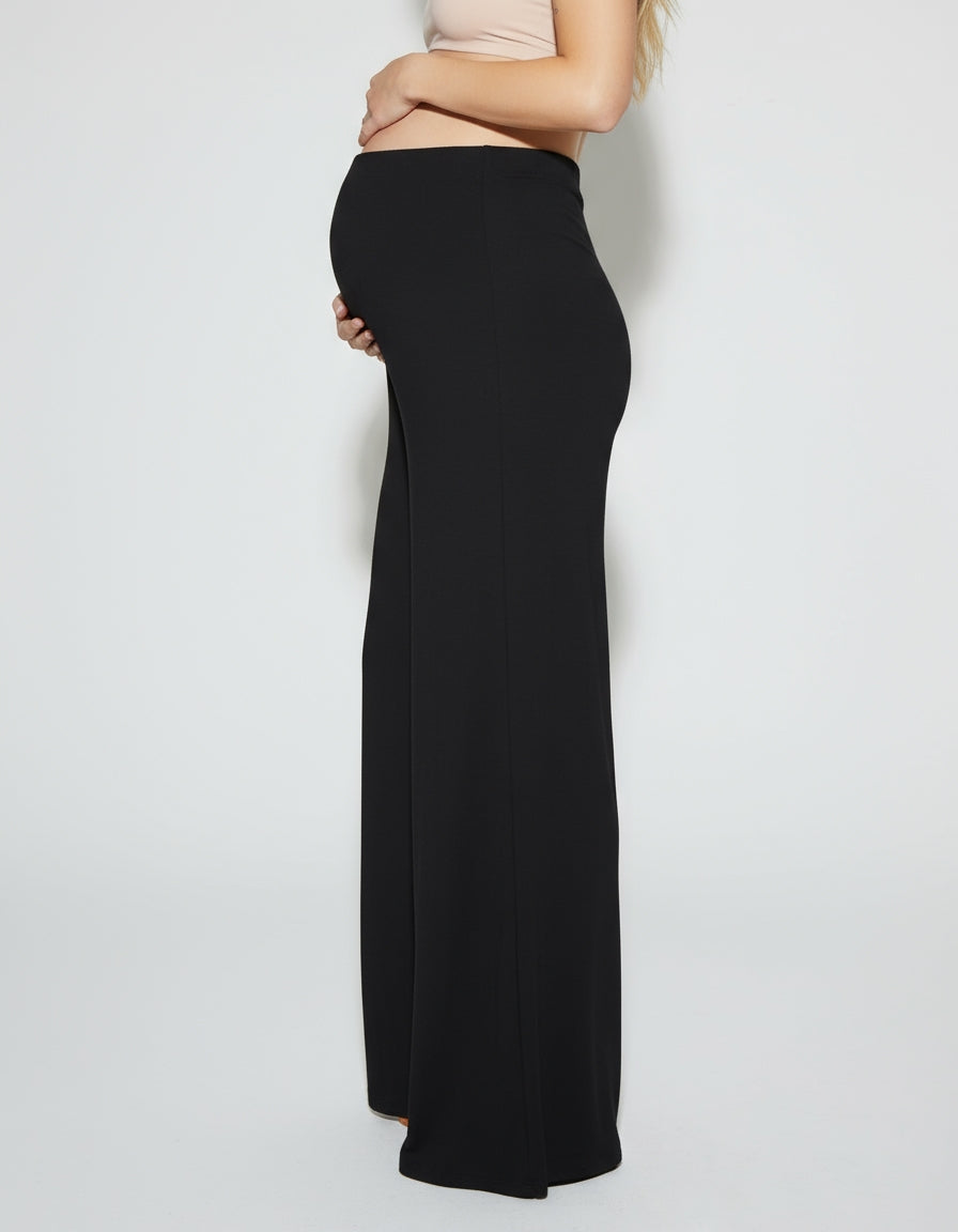 Maternity palazzo | Black