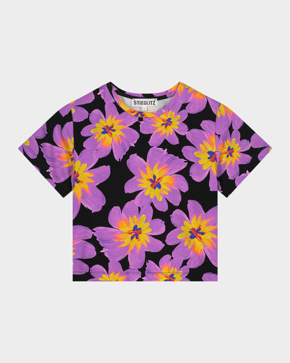 Josh Cropped Top | Purple