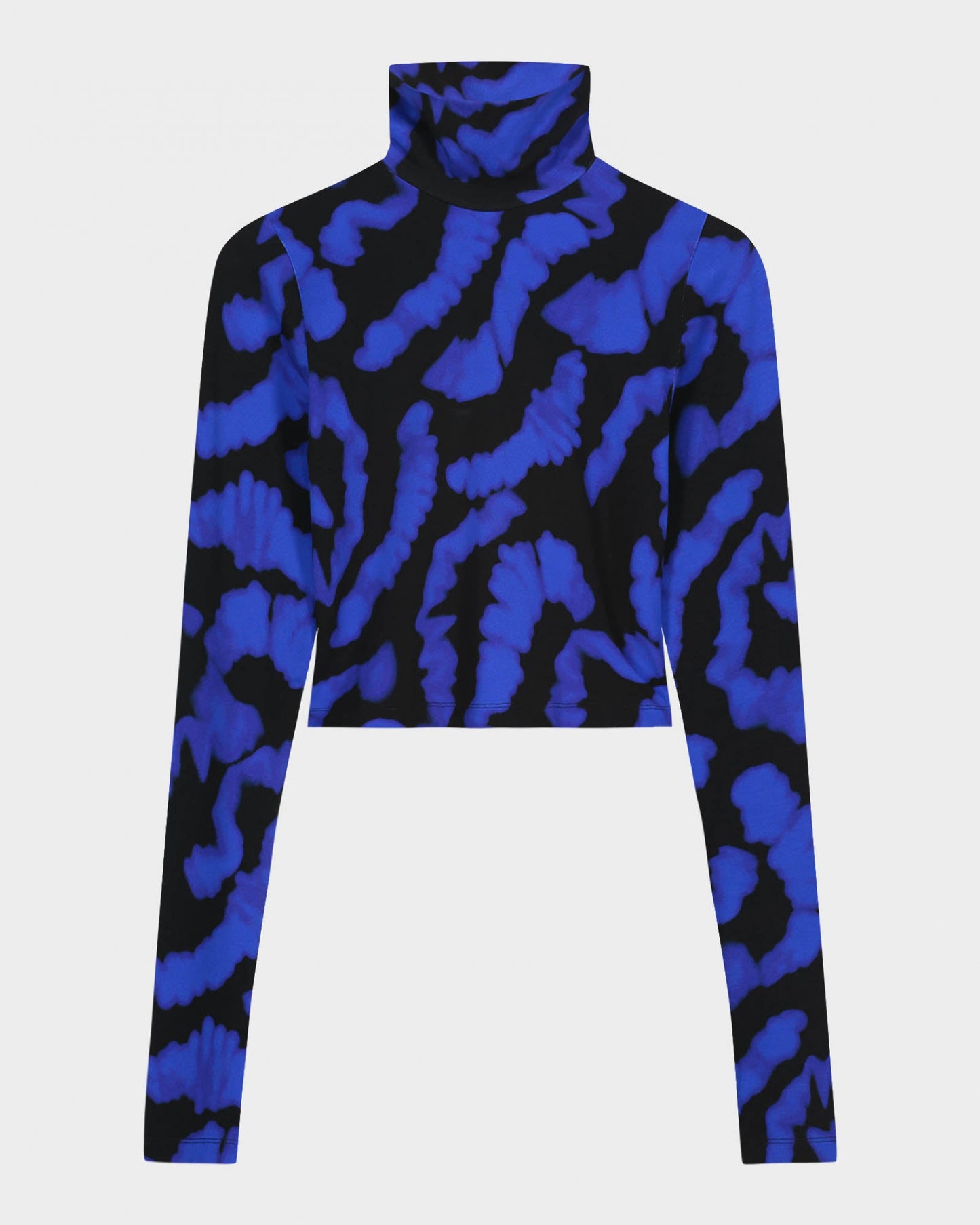 Lupe Cropped Pulli Blauw