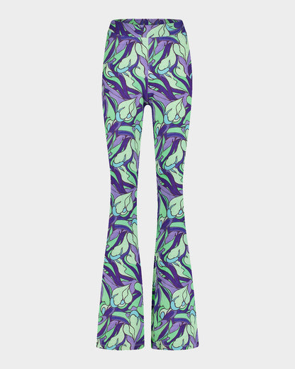 Blaise Flared Broek | Mint