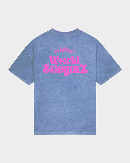 World Of Stieg Oversized T-shirt | Blue