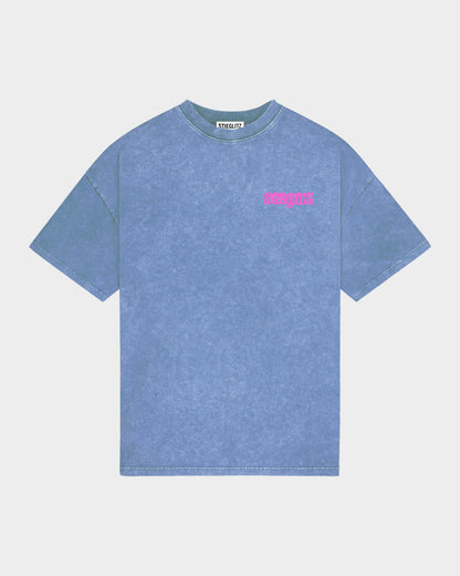 World Of Stieg Oversized T-shirt | Blue