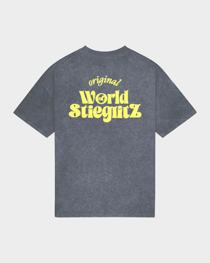 World Of Stieg Oversized T-shirt | Black