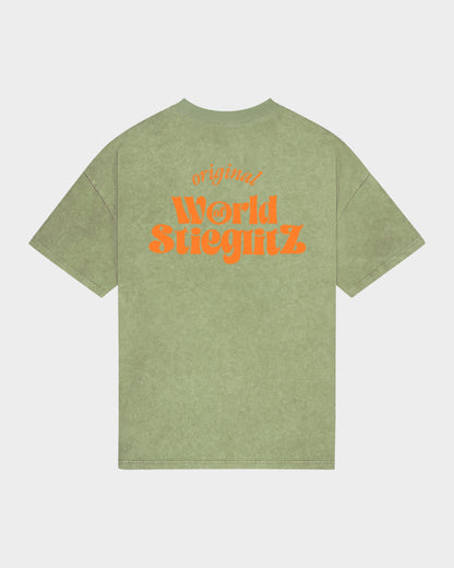 World Of Stieg Oversized T-shirt | Green