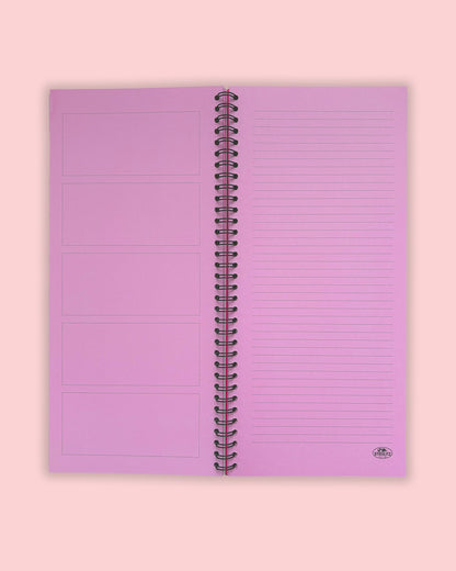 Flower Write It Down Notebook | Pink