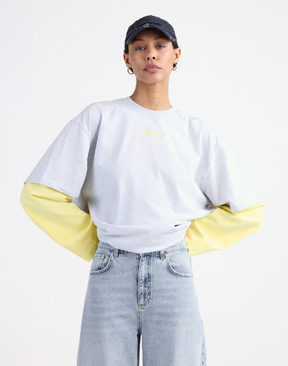Stan Skate Double Longsleeve | Yellow