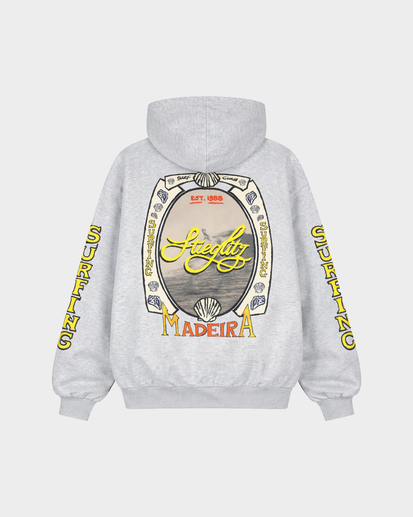 Sumera Oversized Hoodie | Melange grey