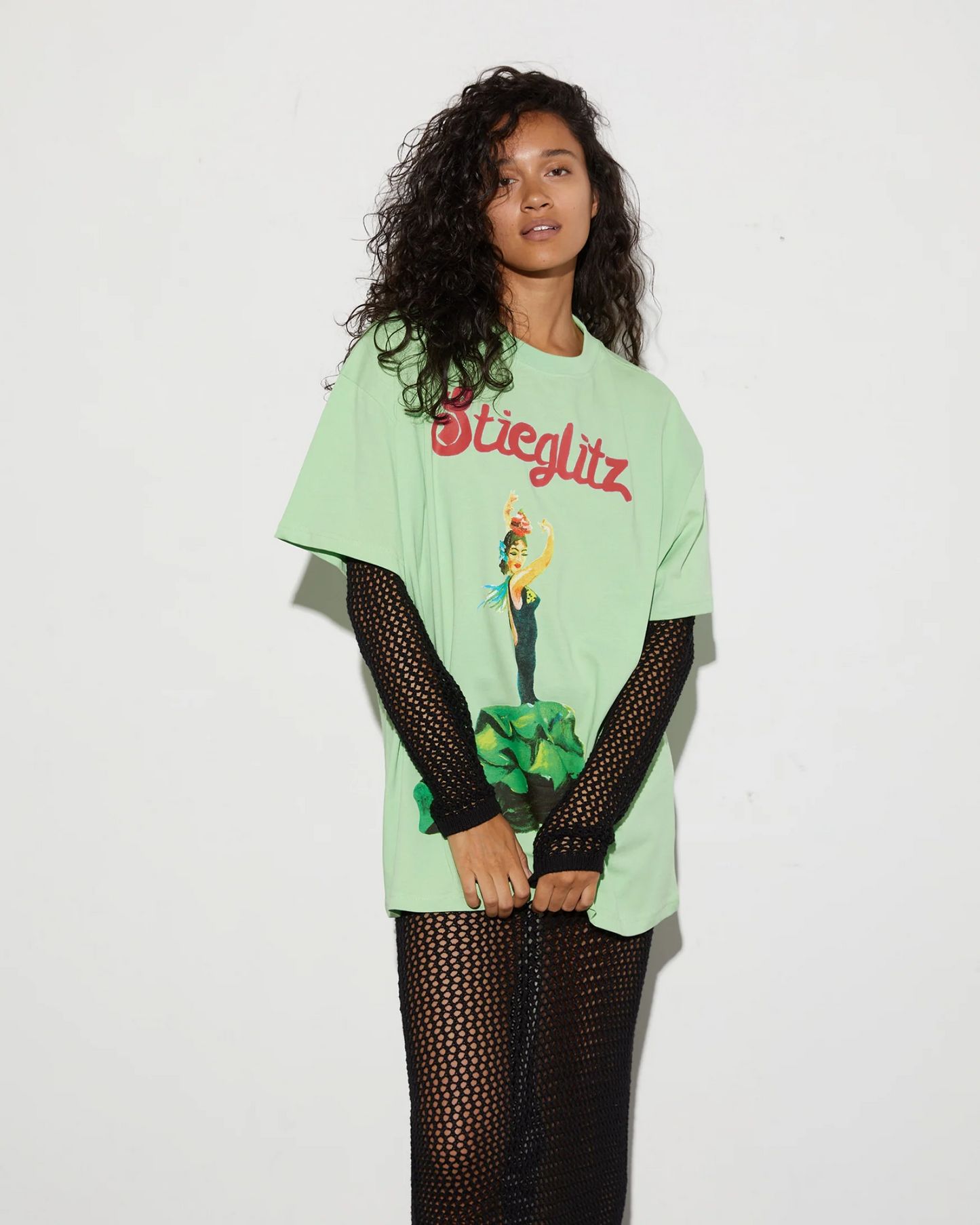 Valeria Oversized T-shirt | Green