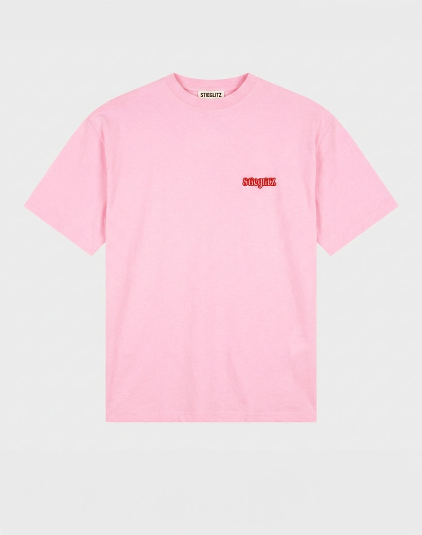 World Of Stieg Oversized T-shirt | Pink
